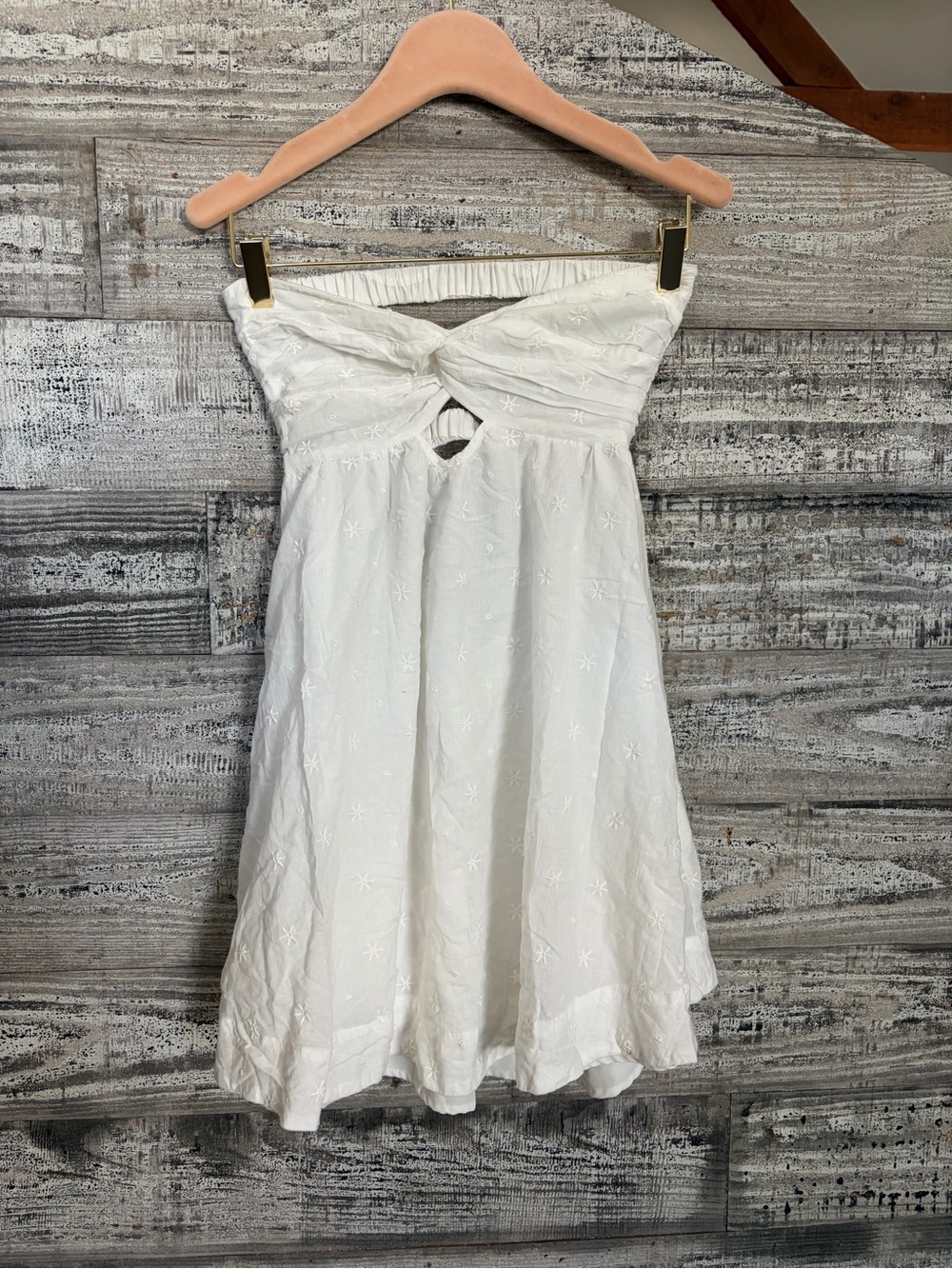 Cotton Candy Eyelet Dress